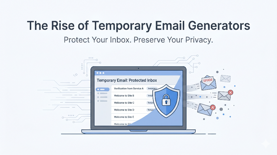 The rise of temporary email generators for online privacy